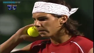 Roger Federer vs Rafael Nadal - 3R Miami 2004 [Highlights HD]