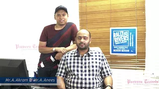 Mr. Akram & Mr. Anees Director of ParveenTravels supports RallyForRivers