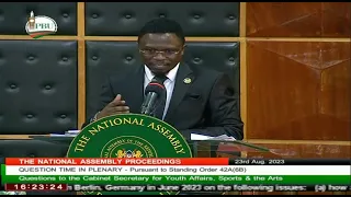 MPs question Sports CS, Ababu Namwamba