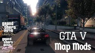 GTA V Map Expansion Mods - Vice City & Liberty City