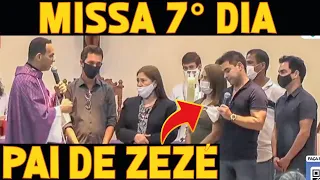 Zezé Di Camargo CANTA e se EMOCIONA na Missa do Pai