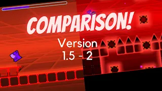 2K9 Battle Jam Comparison: From Version 1.5 to 2 | Geometry Dash