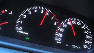 Toyota Corolla 1.6 VVT-i acceleration 0-130km/h
