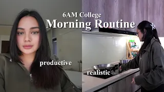 6AM MORNING ROUTINE | productive day in my life