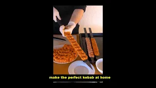 Turkish Adana Kebab Recipe How to make kebap #shorts