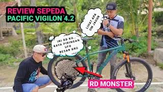 SEPEDA MONSTER || DULU MAHAL SEKARANG MURAH || REVIEW SEPEDA VIGILON 4.2 || RD BESAR