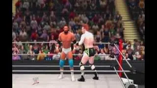 WWE 13 Damien Sandow vs Sheamus (Singles Match) Payback 2013