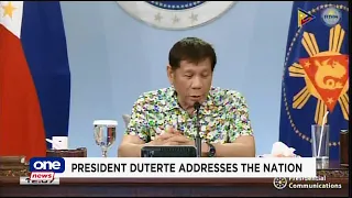 LIVE | President Duterte addresses the nation (April 19, 2021)