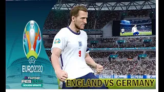 GERMANY VS ENGLAND HIGHLIGHTS |PES 2021 - EURO 2020 SERIES |#2 -  JERMAN PULANG KANDANG !!!