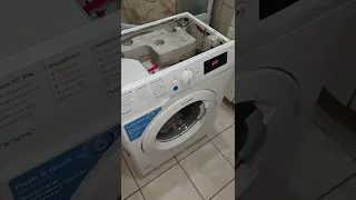 Работа стиральной машины indesit bwse 61051 после замены подшипников, сальника, тэна и обслуживания