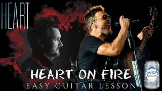 Eric Church Heart On Fire Guitar Lesson Easy Chord Tutorial 5 Chords