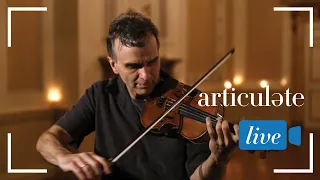 Gil Shaham Performs Bach's "Partita No. 3 in E Major: Preludio"