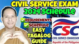 PAANO KUMUHA/MAG-APPLY SA CIVIL SERVICE EXAM 2024 (FIRST BACH 2024)