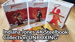 Indiana Jones 4K UHD Steelbook 4 Movie Collection - [UNBOXING]