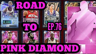 ROAD TO PINK DIAMOND EP.76 SERIES FINALE UPGRADING MY TEAM TO 16k POWER IN NBA 2K MOBILE