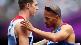 Felix Sanchez Wins 400 Meter Hurdles 2012 London Olympics