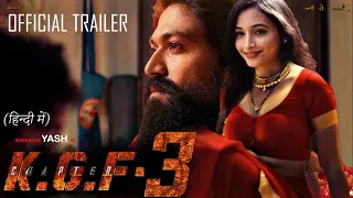 K.G.F: Chapter 3 - Official Trailer | Rocking Star Yash | Raveena |Prabhas |Prashanth Neel Universe