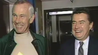 Regis Philbin visits Johnny Carson at NBC Burbank 1984 (unedited)