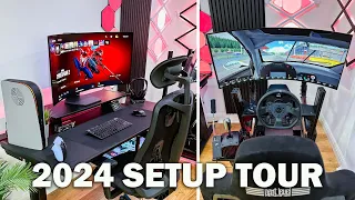 Building my DREAM Gaming Setup with SIM Racing Rig 2024