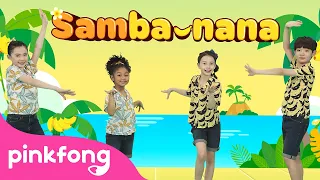 Samba nana 🌴 | Kids Choreography | Performance Video | Pinkfong Kids Pop Dance