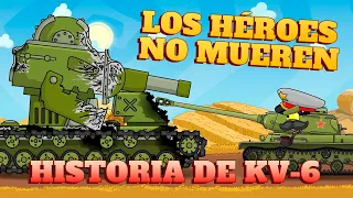 Historia de KV-6 | Los héroes no mueren - Dibujos animados sobre tanques