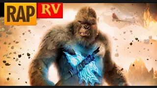 Rap do King Kong  Godzilla X Kong O Novo Imperio! Raio Vermelho