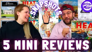 5 Mini Board Game Reviews | Board Game Snapshots