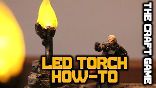 How to Make your own flickering LED Torches!