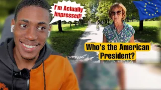 Europeans Easily answer Basic American Questions || FOREIGN REACTS