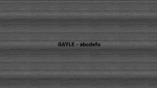 Gayle - abcdefu (가사/가사해석)