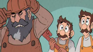 Mario and Luigi mess up... | Overalls and Funny Hats Comic Dub