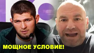 УДИВИЛ ВСЕХ! Хабиб поставил мощное условие / Срочное заявление Нурмагомедова!