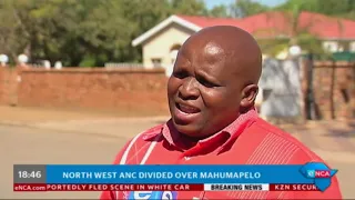 North West ANC divided over Supra Mahumapelo