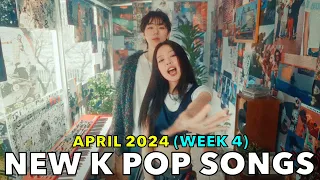 NEW K POP SONGS (APRIL 2024 - WEEK 4) [4K]