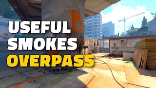 CS2 Overpass Smokes You Have to Know