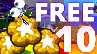 10 FREE STAR TREATS *FREE* | Roblox Bee Swarm Simulator