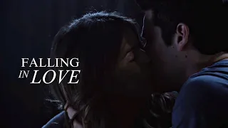 stiles & malia | falling in love