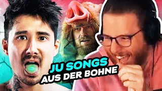 Unge REAGIERT auf LETZTEN SONGS AUS DER BOHNE (Akt 2) | #ungeklickt