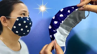NEW MASK  have never appeared before - Fit your face - Easy make at home