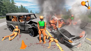 ПЛЕВАТЬ НА ПРАВИЛА! ПЬЯНЫЙ ХАМ НА ГЕЛИКЕ ЗАБИРАЕТ ЖИЗНИ | BeamNG.drive