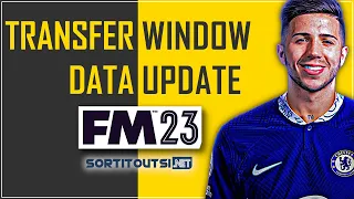 PLAY the January Transfer Update on FM23 TODAY - Football Manager Data Update Installation Tutorial