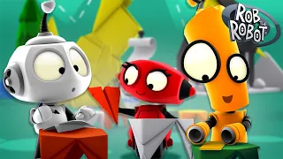 Learn How to Make Paper Airplanes with Orbit! 🎨| Rob The Robot | Preschool Learning Arts and Crafts