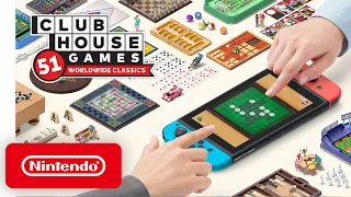 Clubhouse Games: 51 Worldwide Classics - Announcement Trailer - Nintendo Switch