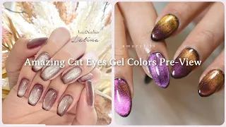 CAT EYE NAILS EFFECT TUTORIAL