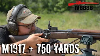 M1917 Open Sights 750 yards