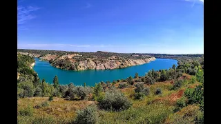 Мото поїздка на Кіровоградщину. Морозівський карьер,  лікувальні озера, та  палац Винберха.