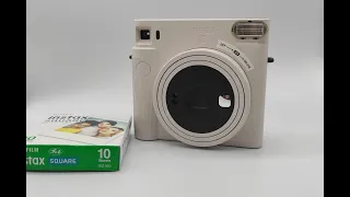 Распаковка и обзор фотоаппарата моментальной печати FUJIFILM Instax SQUARE SQ1