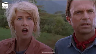 Jurassic Park: Meeting the dinosaurs HD CLIP