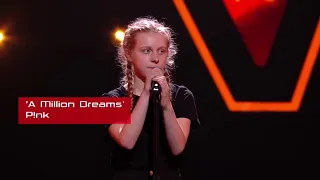 Chiana - "A Million Dreams". The Voice Kids 2020. Blind Auditions