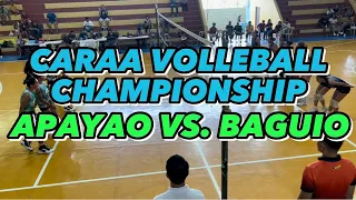 CARAA Championship Volleyball, Apayao Vs. Baguio 2023